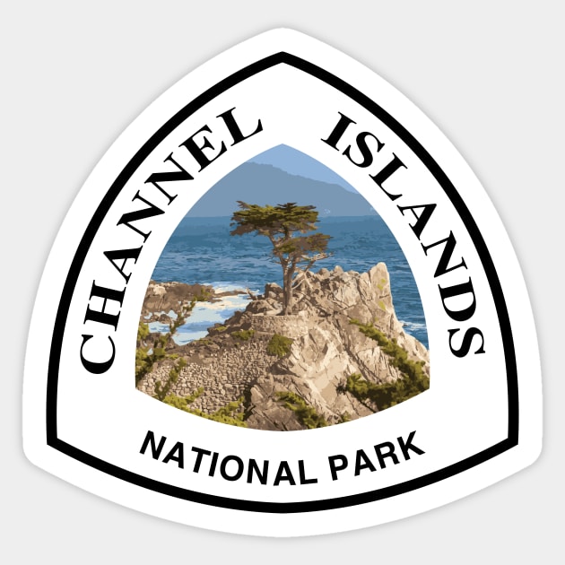 Channel Islands National Park shield Sticker by nylebuss